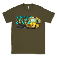 Army Green transportation squad Classic Tee - NancyCooperArtShop
