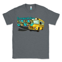 Charcoal Heather transportation squad Classic Tee - NancyCooperArtShop