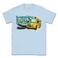 Dusty Blue transportation squad Classic Tee - NancyCooperArtShop