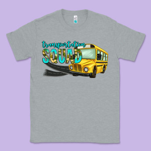 Transportation Squad Classic Tee Designed By Nancycooperartshop