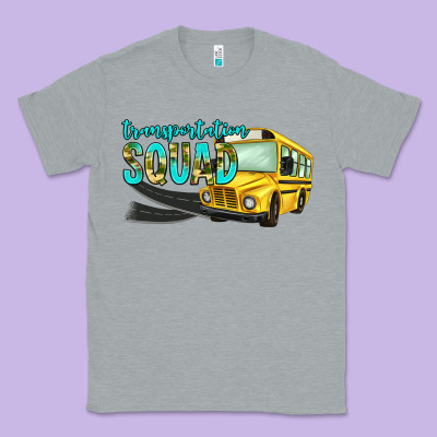 Transportation Squad Classic Tee Designed By Nancycooperartshop