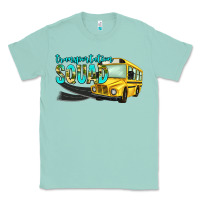 Seafoam transportation squad Classic Tee - NancyCooperArtShop