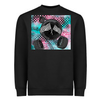 Black racing Heavyweight Sweatshirt - LillyAllenDesigns