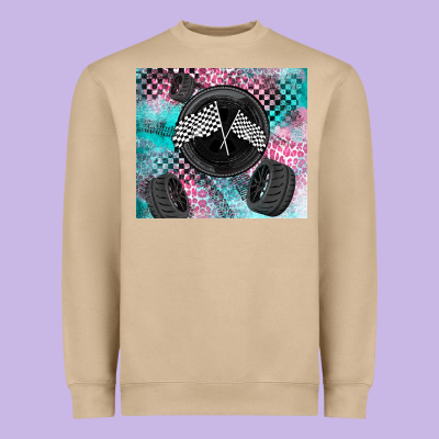 Racing Heavyweight Sweatshirt Designed By Lillyallendesigns