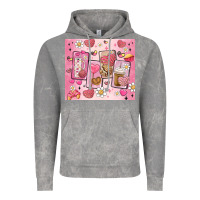 Cloud Rock cafecito y chisme valentine's day Vintage Hoodie - MaliasSmallBusiness