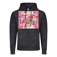 Vintage Black cafecito y chisme valentine's day Vintage Hoodie - MaliasSmallBusiness