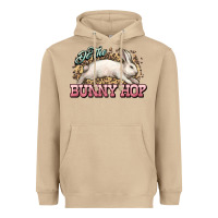 Do The Bunny Hop Easter Day Heavyweight Hoodie | Teevron