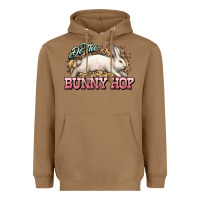 Toasted Coconut Do the Bunny hop Easter Day Heavyweight Hoodie - HowdyJamesFarm