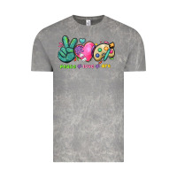 Cloud Rock peace love art Vintage Tee - NancyCooperArtShop