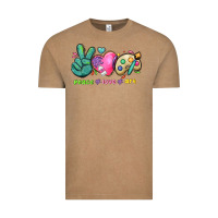 Vintage Coffee peace love art Vintage Tee - NancyCooperArtShop