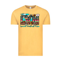 Vintage Mustard lvn licensed vocational nurse Vintage Tee - JahusDesignShop