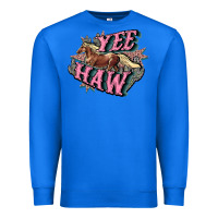 True Royal Yee haw Premium Sweatshirt - HowdyJamesFarm