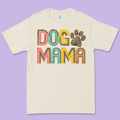 Dog Mama Premium Tee Designed By Jahusdesignshop