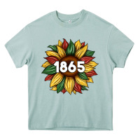 Arona juneteenth 1865 sunflower Heavy Core Tee - Artiststas