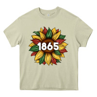 Mossy juneteenth 1865 sunflower Heavy Core Tee - Artiststas