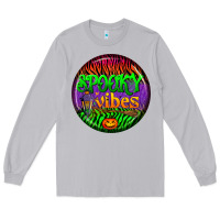 Moon Dust halloween round earrings 2 Long Sleeve Tee - BundleAndBundleShop