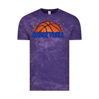 Cloud Purple basketball Vintage Tee - MaliasSmallBusiness