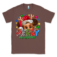 Chestnut Merry Christmas Classic Tee - CowhideDigitalArt
