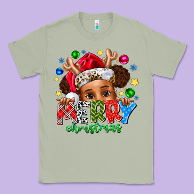 Merry Christmas Classic Tee Designed By Cowhidedigitalart