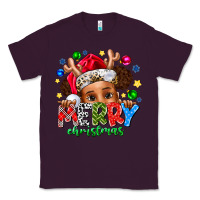 Plum Merry Christmas Classic Tee - CowhideDigitalArt