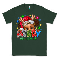 Sports Green Merry Christmas Classic Tee - CowhideDigitalArt