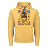 Vintage Mustard motherhood the perfect mix of chaos and love Vintage Hoodie - MaliasSmallBusiness