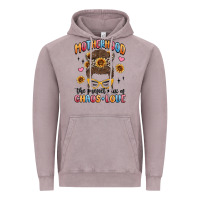 Vintage Zinc motherhood the perfect mix of chaos and love Vintage Hoodie - MaliasSmallBusiness