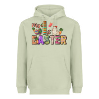 Matcha My 1st Easter Day Heavyweight Hoodie - HowdyJamesFarm