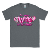 Charcoal Heather be mine sweet valentine Classic Tee - NancyCooperArtShop