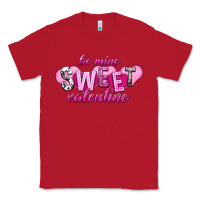 Red be mine sweet valentine Classic Tee - NancyCooperArtShop