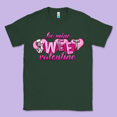 Be Mine Sweet Valentine Classic Tee Designed By Nancycooperartshop