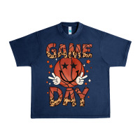 Navy game day Urban Heavy Tee - MaliasSmallBusiness