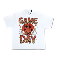 White game day Urban Heavy Tee - MaliasSmallBusiness