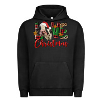 Pigment Black love christmas holstein heifer Urban Hoodie - FaDigitalArtStudio