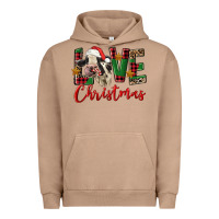 Pigment Burro love christmas holstein heifer Urban Hoodie - FaDigitalArtStudio