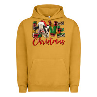 Pigment Peanut Butter love christmas holstein heifer Urban Hoodie - FaDigitalArtStudio