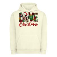 Pigment Pistachio love christmas holstein heifer Urban Hoodie - FaDigitalArtStudio