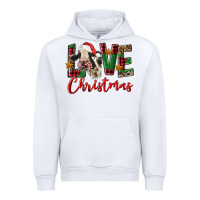 White love christmas holstein heifer Urban Hoodie - FaDigitalArtStudio