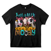 Black just a little moody heifers Heavy Core Tee - Jasminsmagicworld