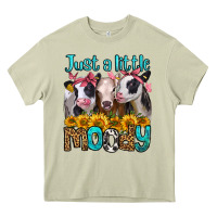Mossy just a little moody heifers Heavy Core Tee - Jasminsmagicworld