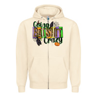 Sandshell Going bat shit crazy Zipper Hoodie - NancyCooperArtShop