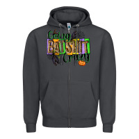 Smoke Going bat shit crazy Zipper Hoodie - NancyCooperArtShop