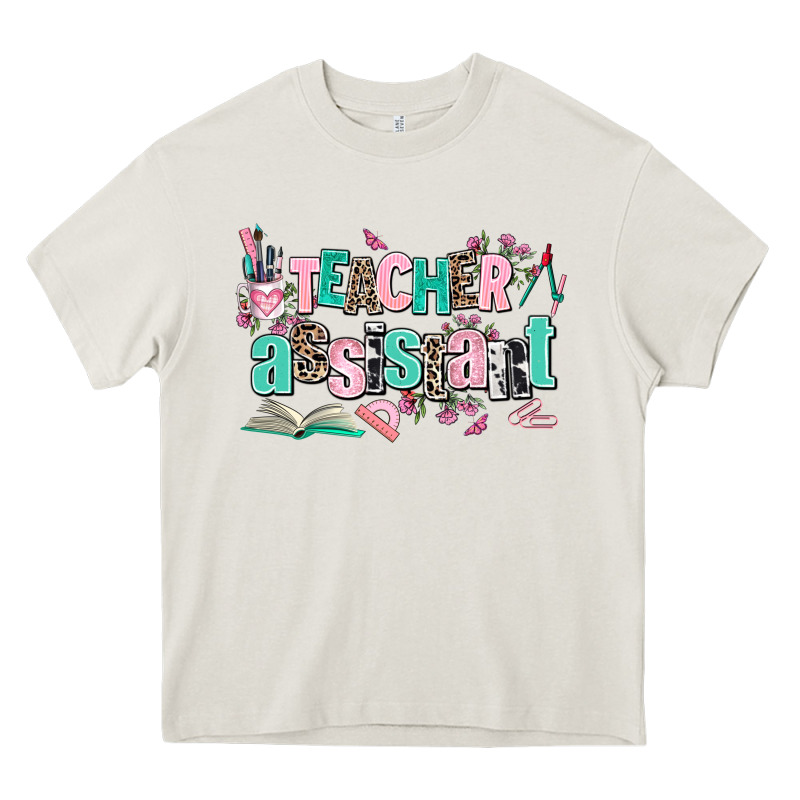 Teacher Assistant Heavy Core Tee by AdoDesignShop | Teevron