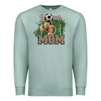 Seafoam Soccer Mom Mother's Day Premium Sweatshirt - HowdyJamesFarm