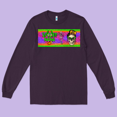 Spooky Mama 15 Oz Mug Long Sleeve Tee Designed By Bundleandbundleshop