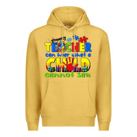 Antique Gold teacher can hear what a child cannot say Premium Hoodie - CowGirlArtShop