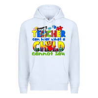 White teacher can hear what a child cannot say Premium Hoodie - CowGirlArtShop