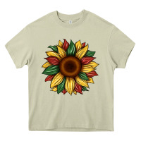 Mossy juneteenth sunflower Heavy Core Tee - Artiststas
