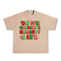 Burro on my husband's naughty list Urban Heavy Tee - MaliasSmallBusiness