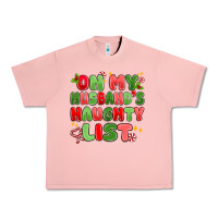 Salmon on my husband's naughty list Urban Heavy Tee - MaliasSmallBusiness